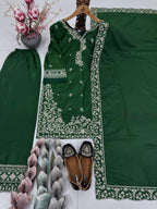 DESIGNER HEAVY FRANCH CRAP EMBROIDERED SEQUENCE WORK