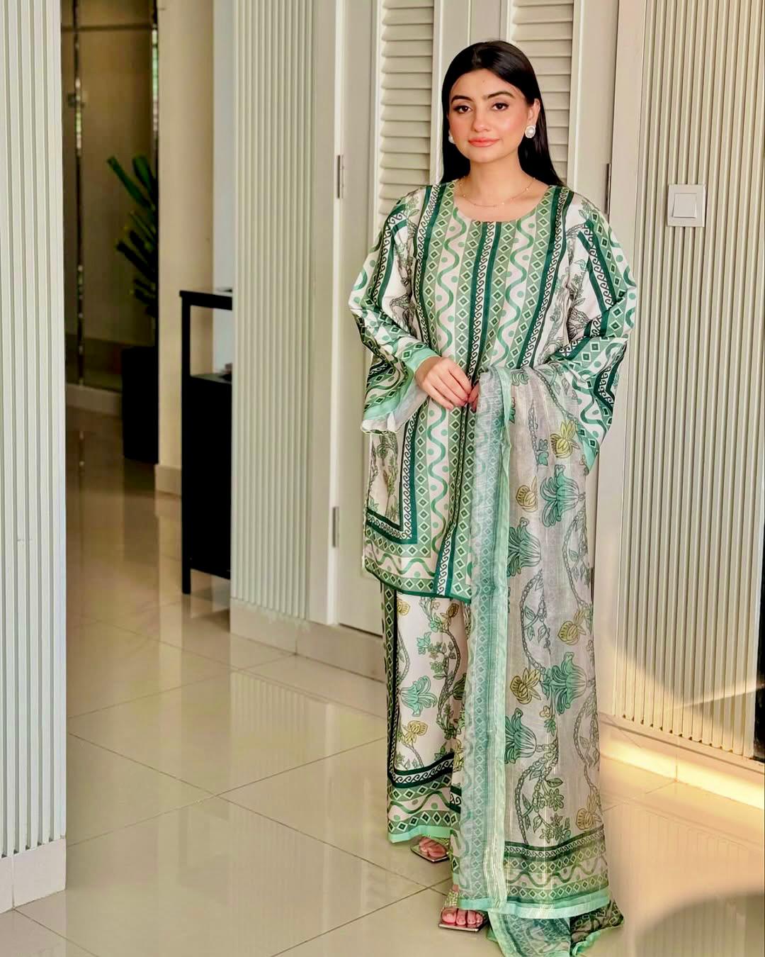 Đěsigner Party Wear Look Pur Natural Crepe Top&amp;plazzo Co-ords Set