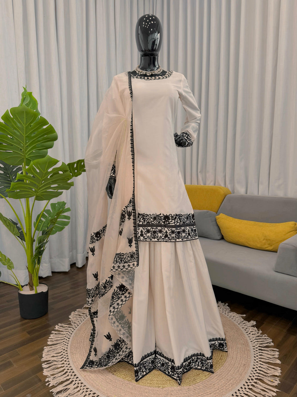 effortless charm with our exclusive 3-piece set crafted for comfort, stitched with grace